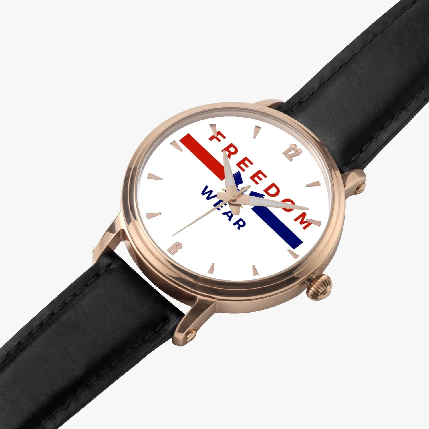 Freedom Wear 46mm Unisex Automatic Watch (Rose Gold)