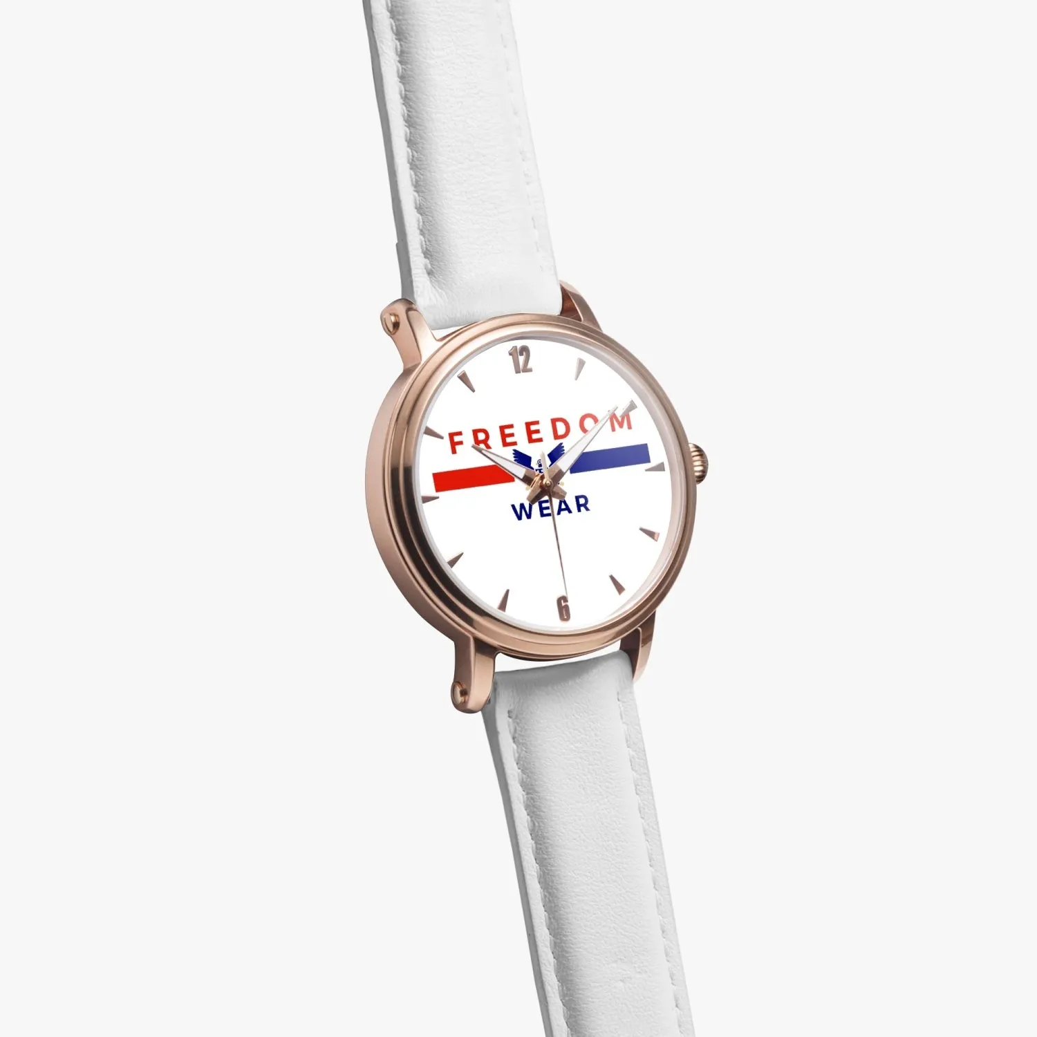 Freedom Wear 46mm Unisex Automatic Watch (Rose Gold)