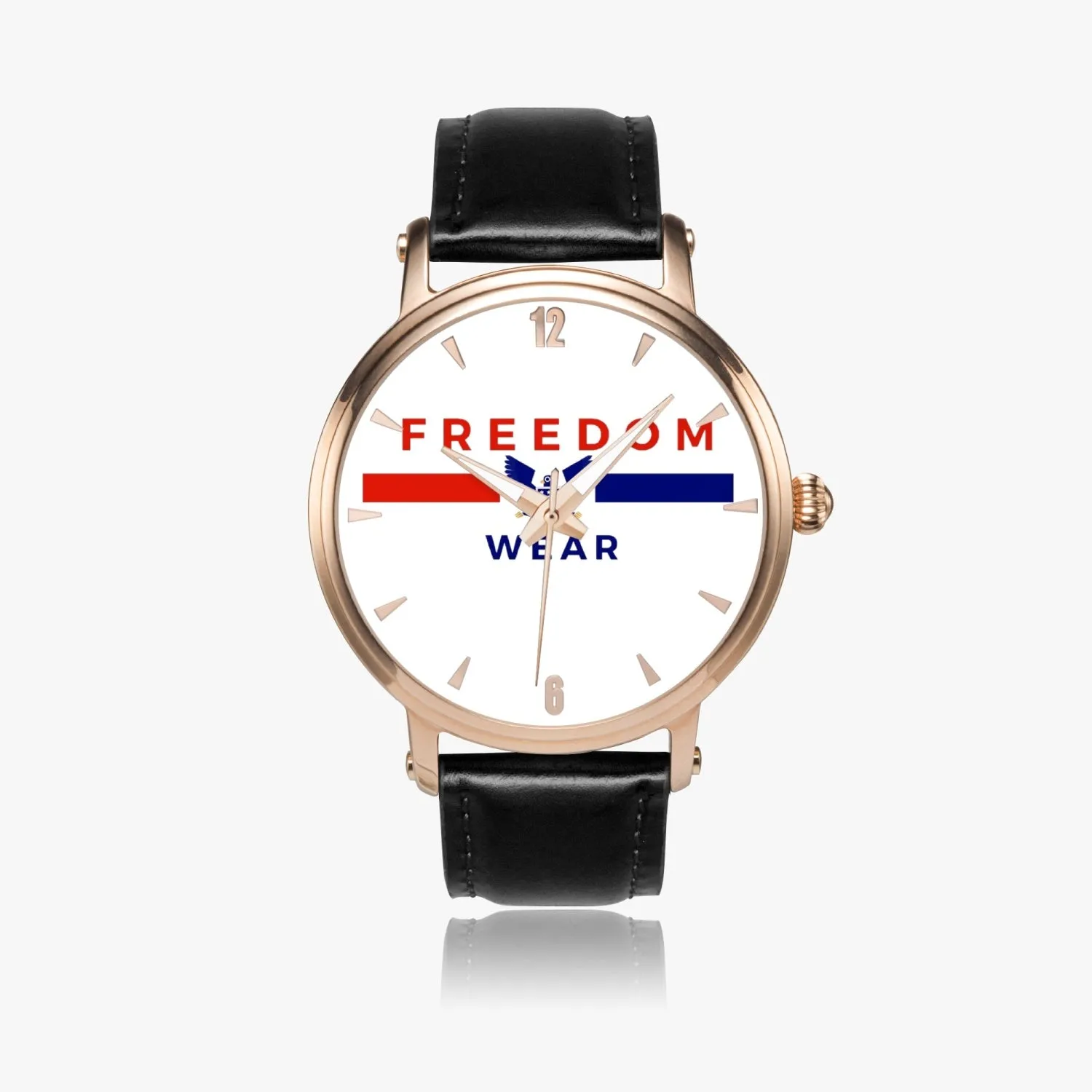 Freedom Wear 46mm Unisex Automatic Watch (Rose Gold)