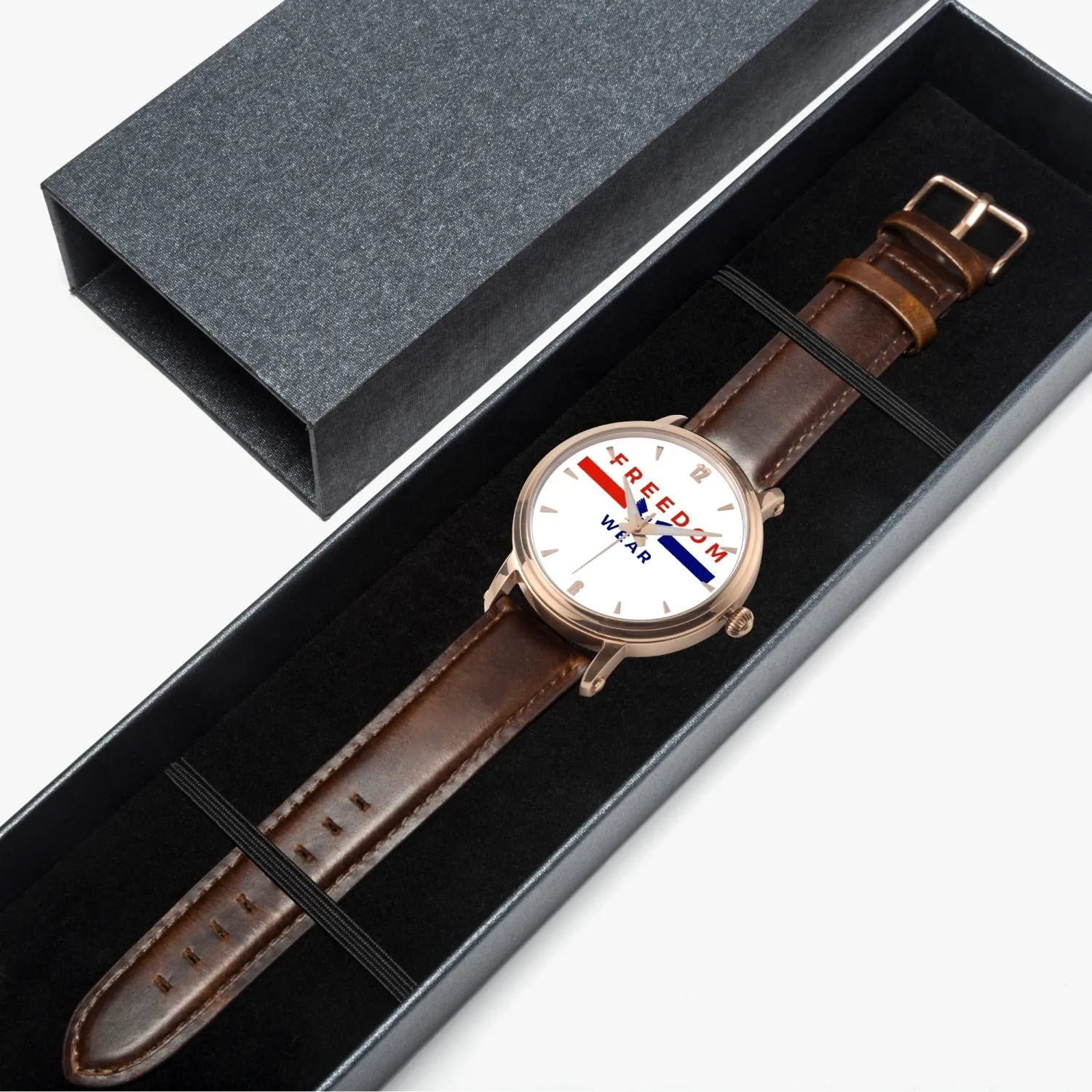 Freedom Wear 46mm Unisex Automatic Watch (Rose Gold)