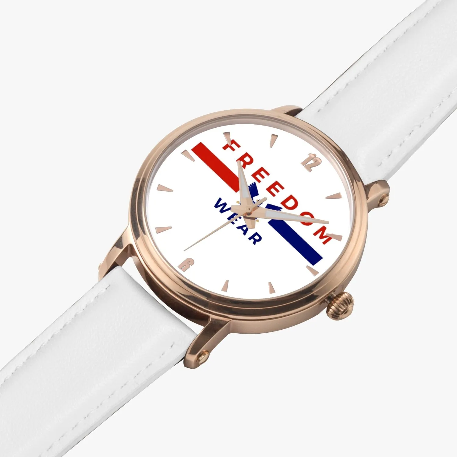 Freedom Wear 46mm Unisex Automatic Watch (Rose Gold)