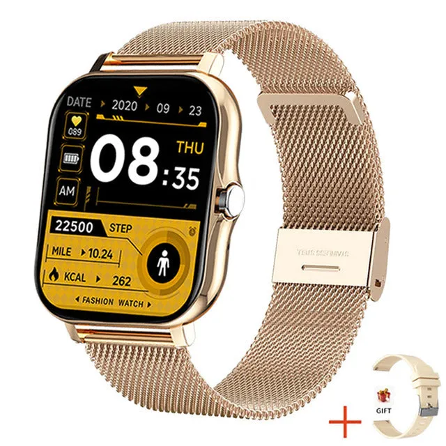 Full Touch Sport Smart Watch Men Women Heart Rate Fitness Tracker Bluetooth call Smartwatch wristwatch GTS 2 P8 plus watch Box