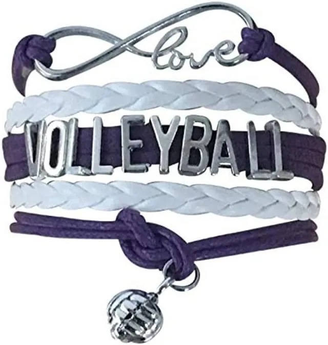 Girls Volleyball Bracelet-15 Team Colors