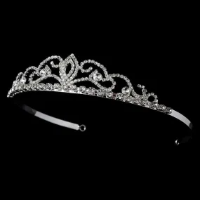 Gold Crystal Bridal Tiara