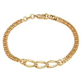 Gold Filled Link Chain Bracelet