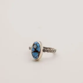 Golden Hill Turquoise and Sterling Silver Ring-Size 6