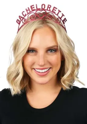 Hot Pink Bachelorette Sparkle Tiara