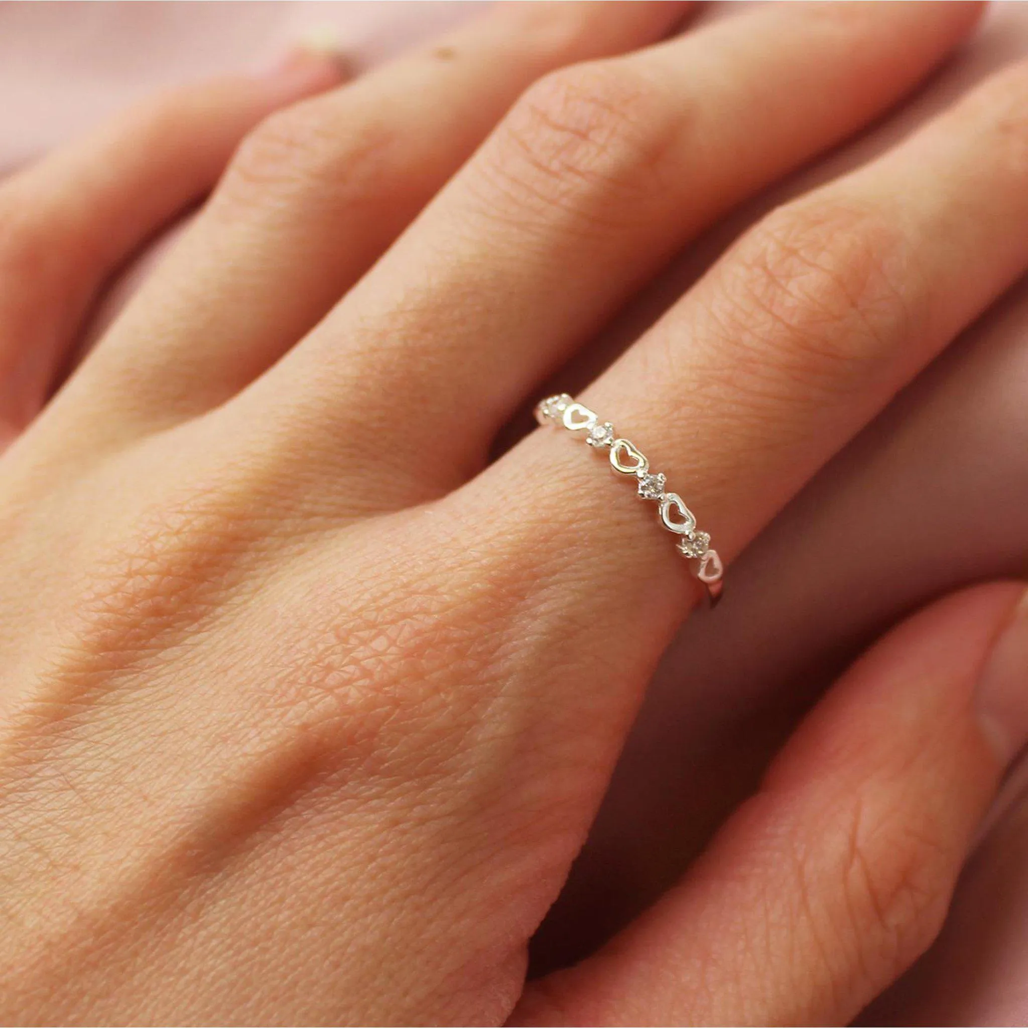 Infinity Heart Ring