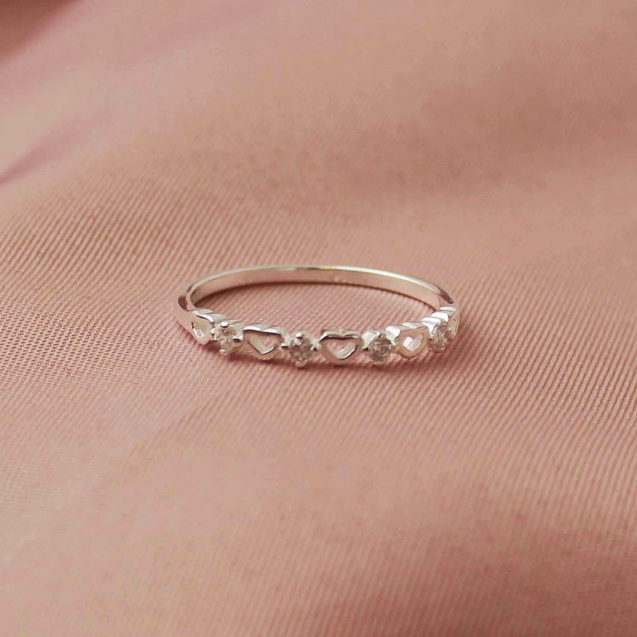 Infinity Heart Ring