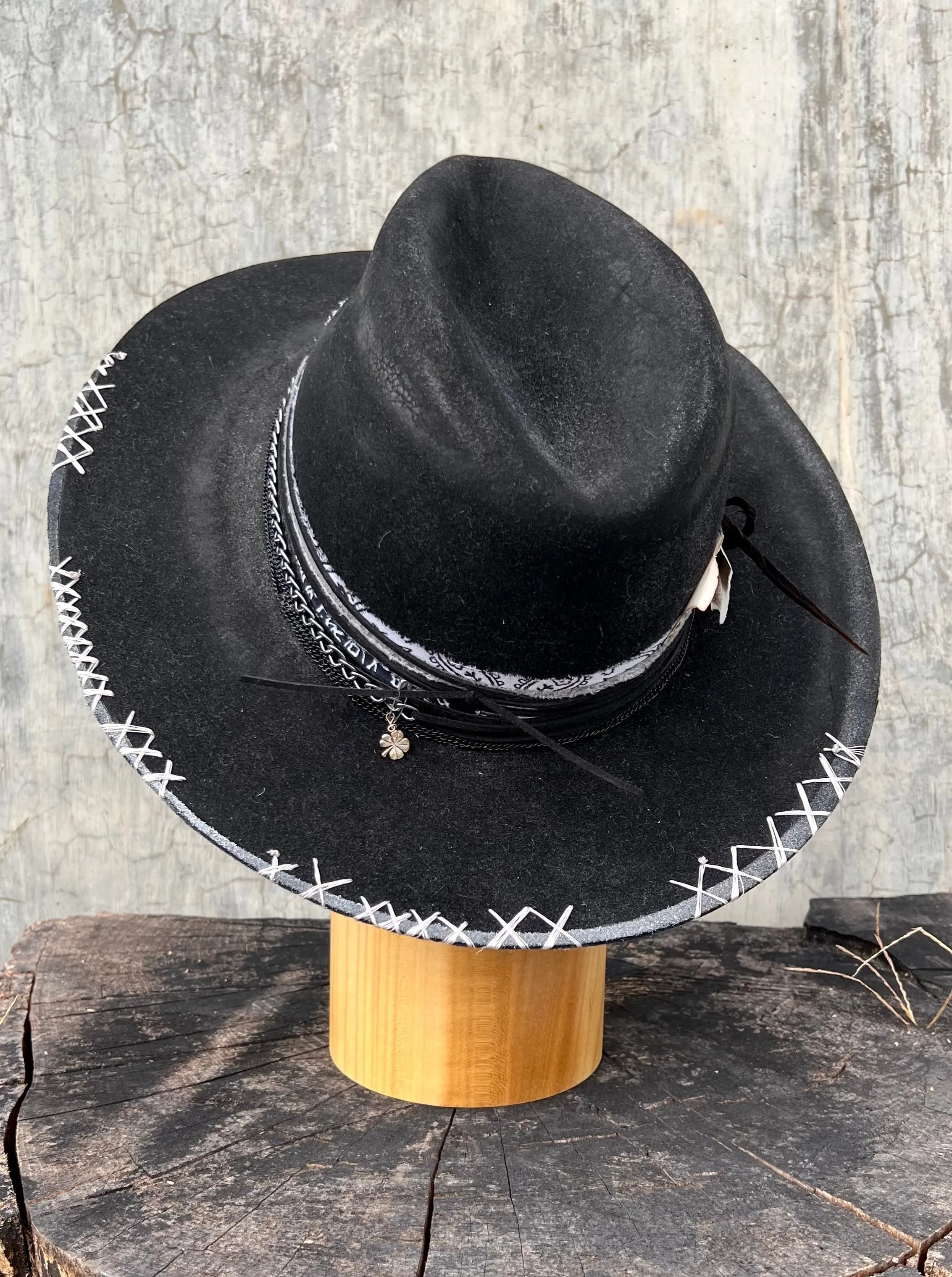 Inkwell Vintage Classic Felt Wide Brim Hat