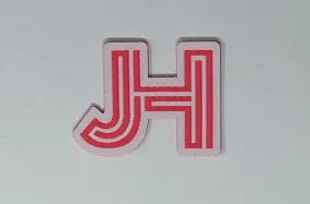 Jobes Hats - patch/sticker - Neon Pink