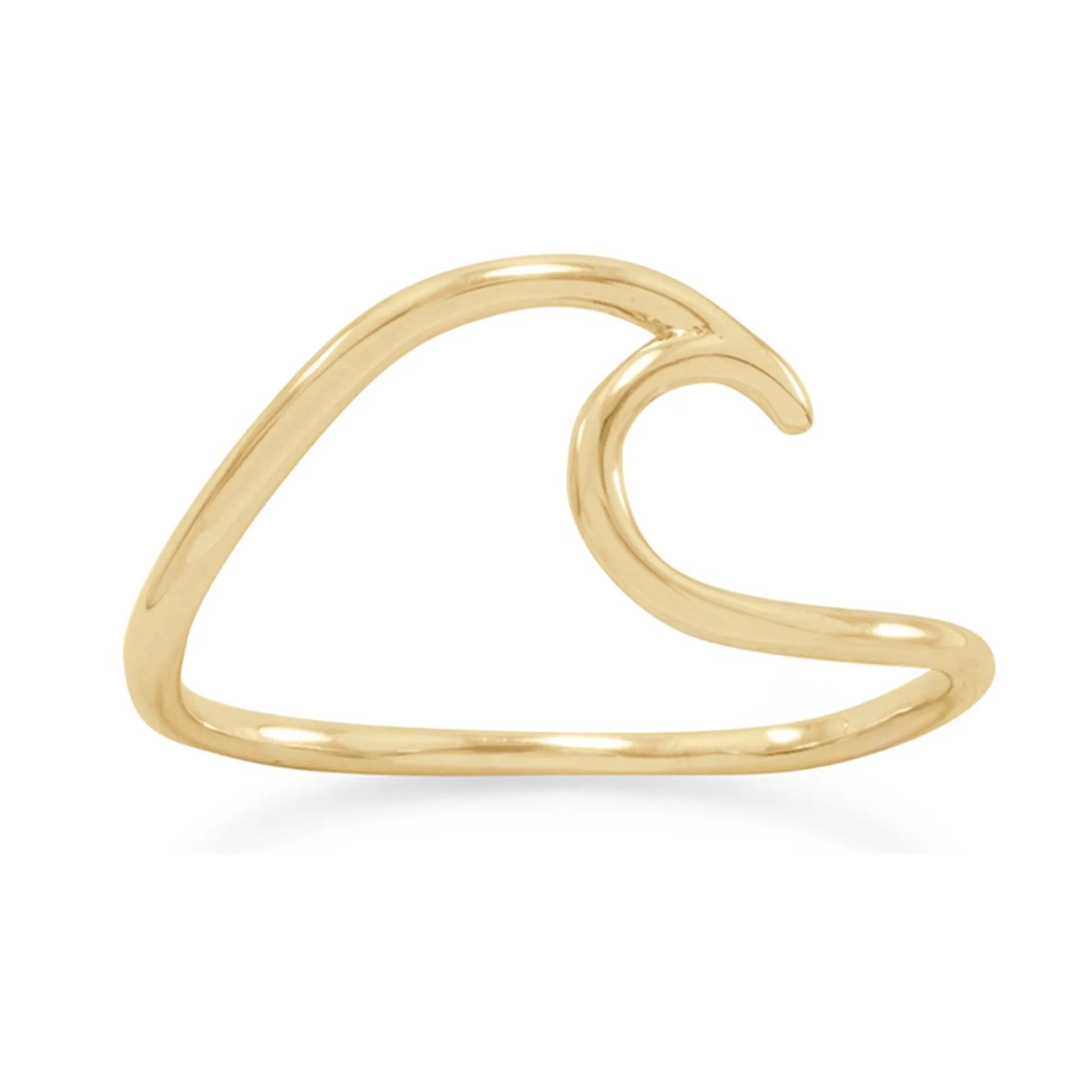 Julia Wave Ring - Gold or Silver