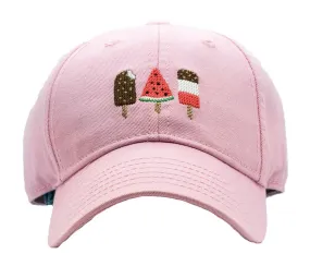 Kid's Needlepoint Hat - Ice Cream Pops