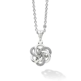 LAGOS Love Knot Small Pendant in Sterling Silver