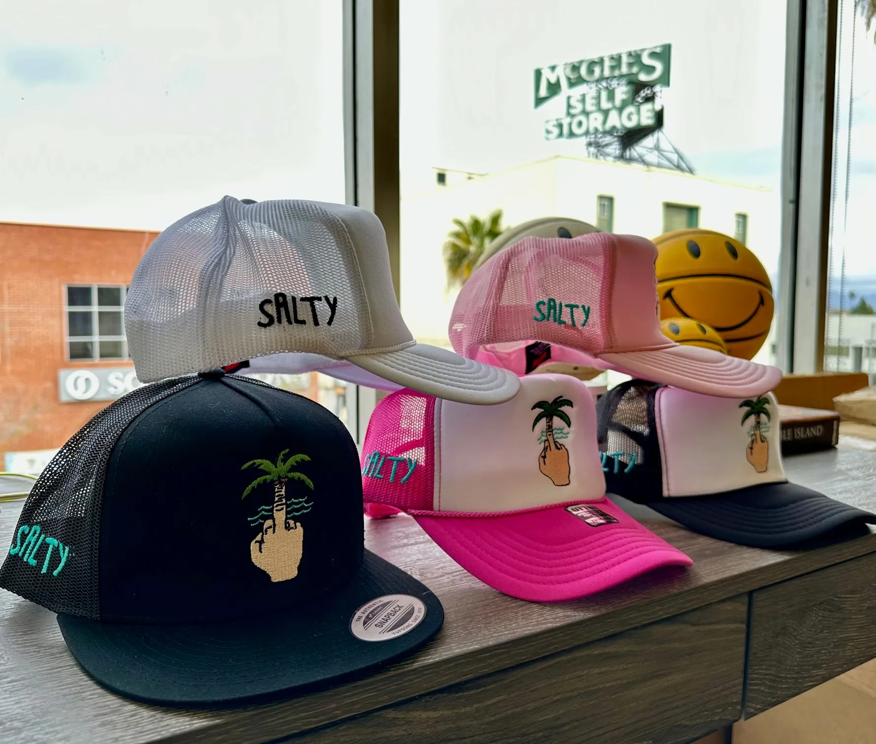 Limited Edition SALTY Trucker Hats Exclusively AT SINGER22