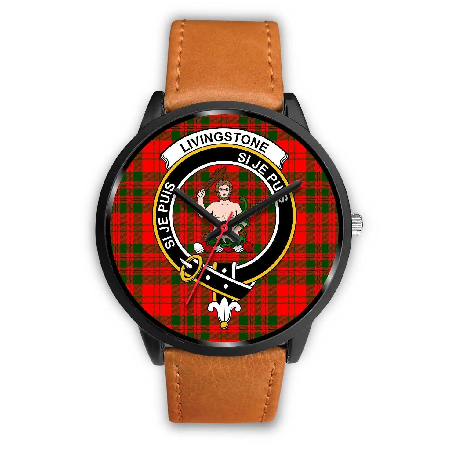 Livingstone Modern Clan Badge Tartan Black Watch