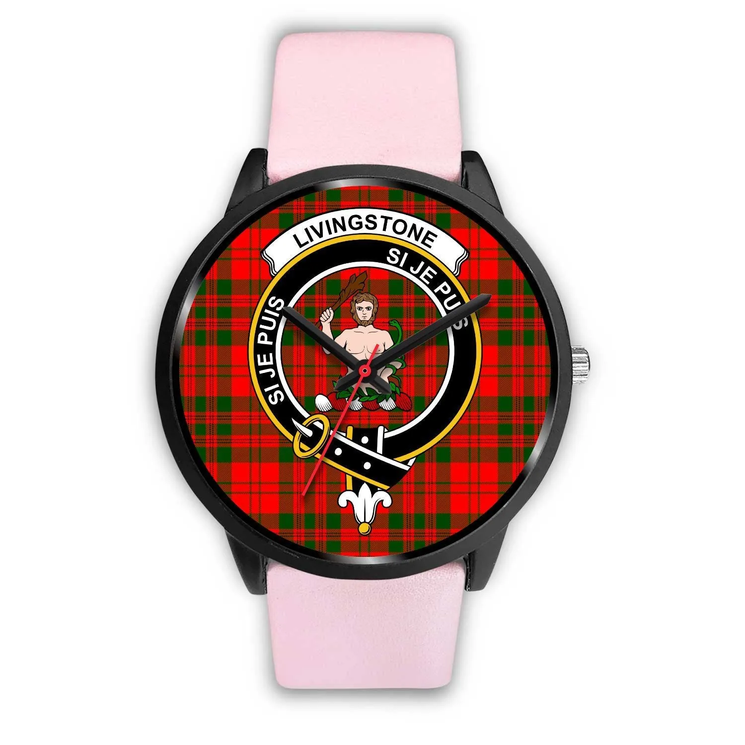 Livingstone Modern Clan Badge Tartan Black Watch