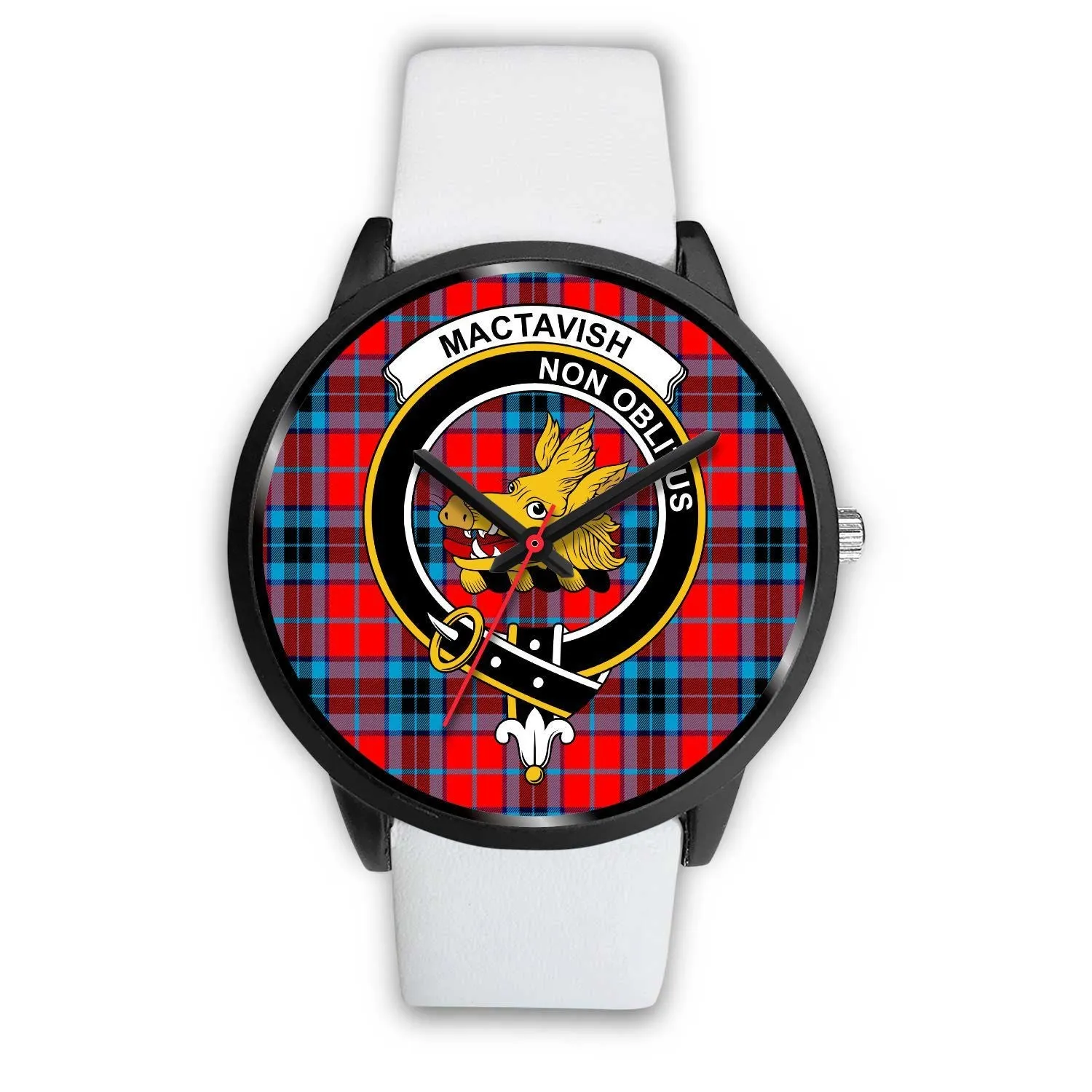 MacTavish Modern Clan Badge Tartan Black Watch