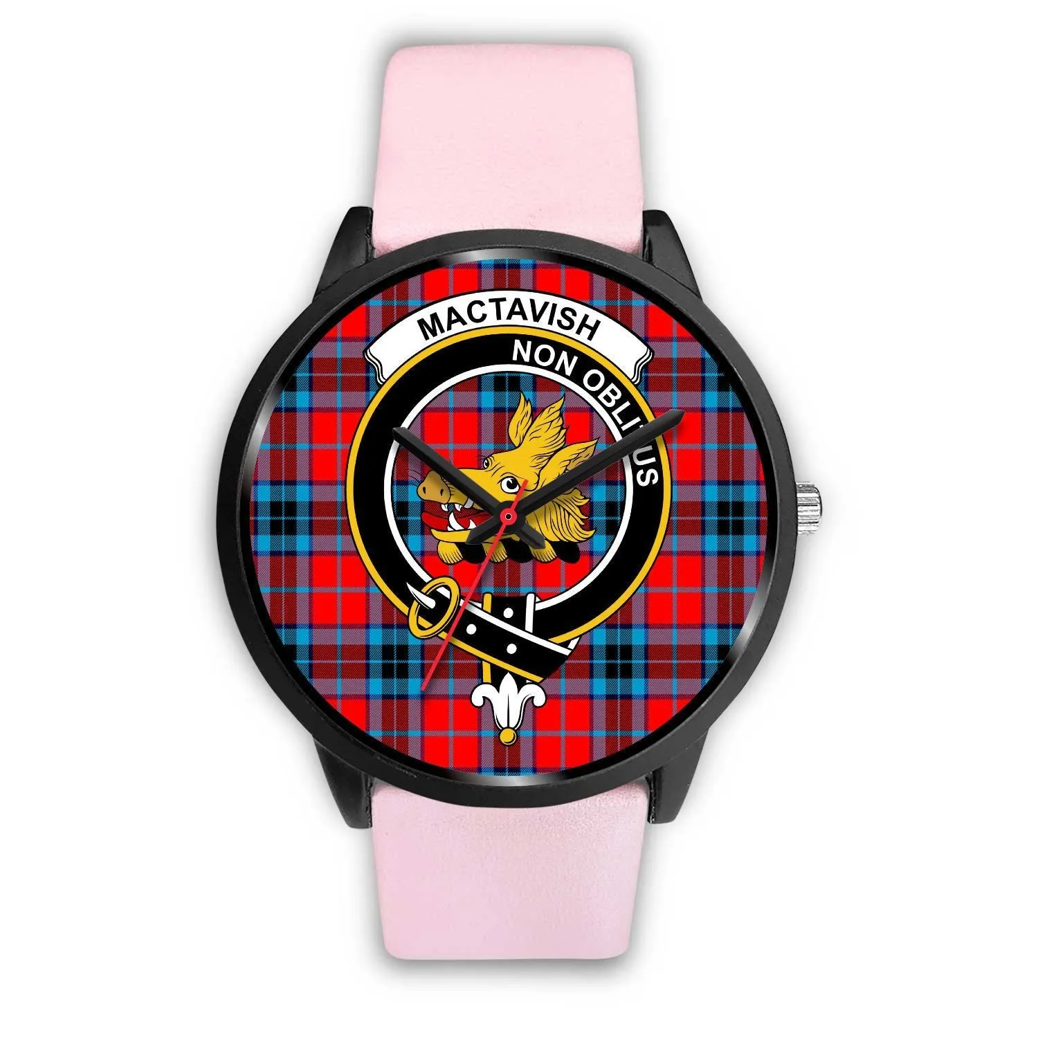 MacTavish Modern Clan Badge Tartan Black Watch