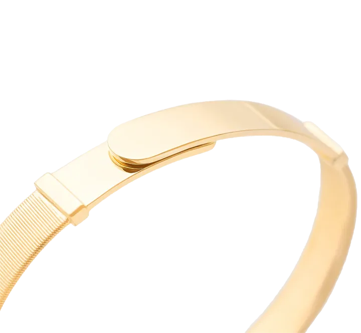 Marco Bicego Masai Yellow Gold Handmade Coil Bangle