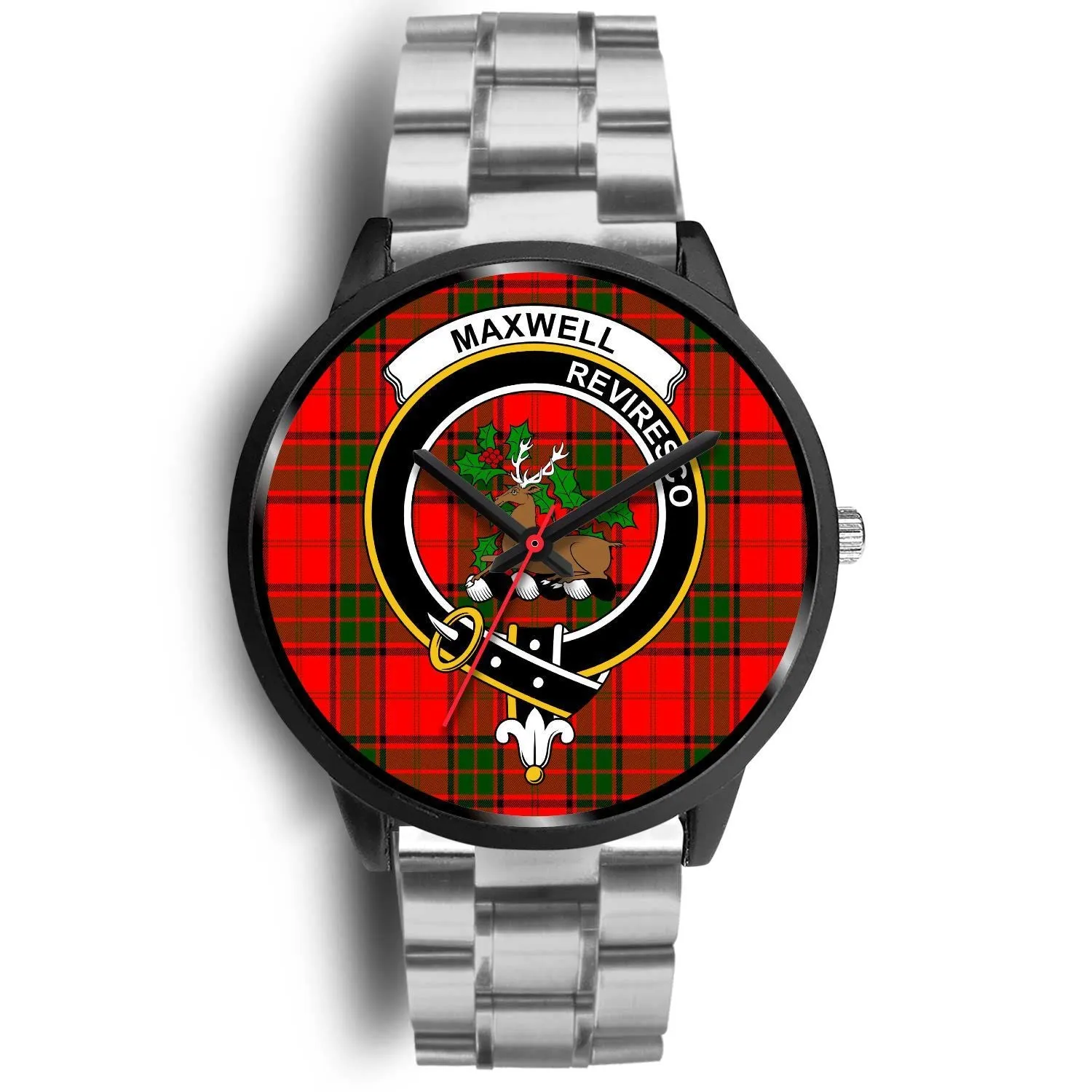 Maxwell Modern Clan Badge Tartan Black Watch