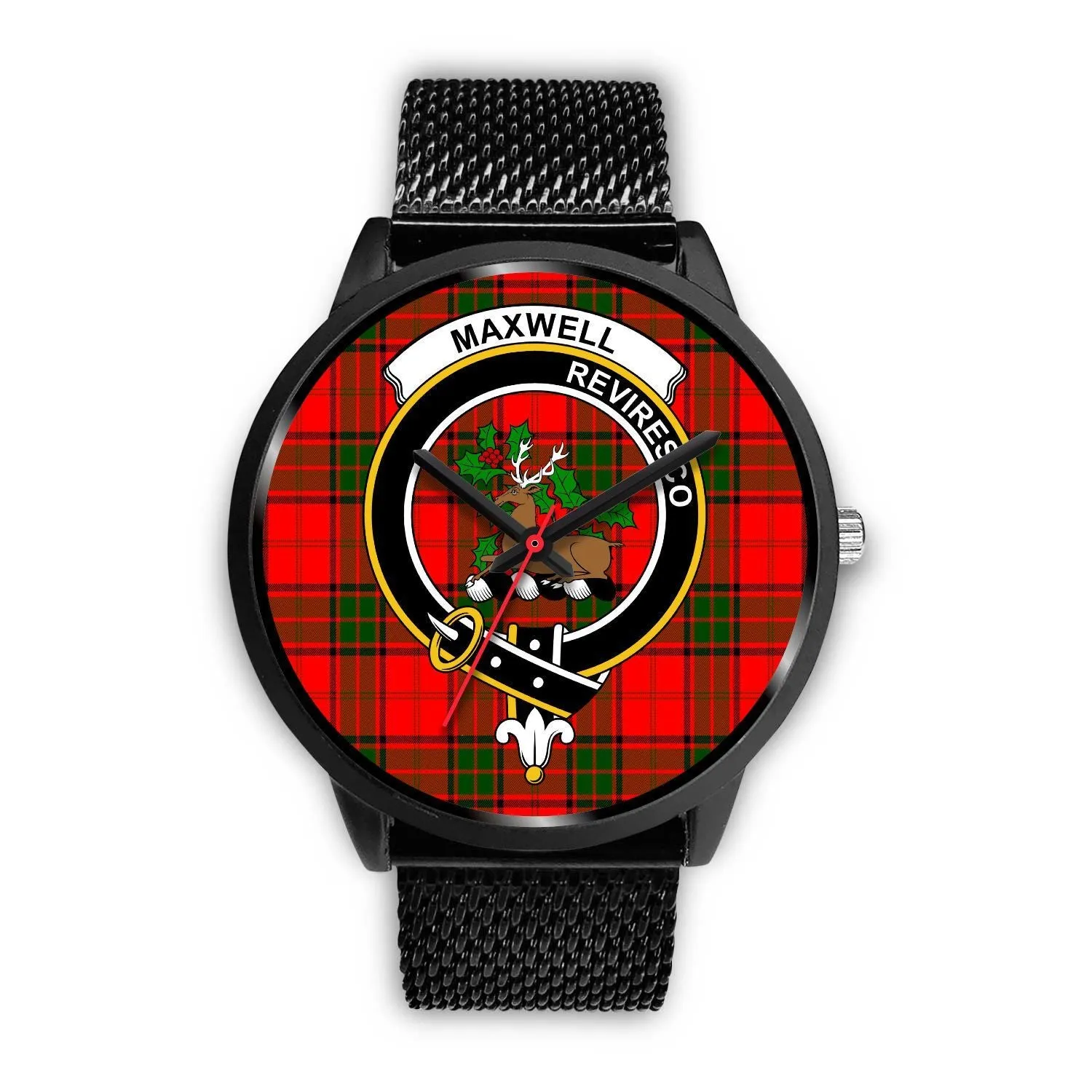 Maxwell Modern Clan Badge Tartan Black Watch