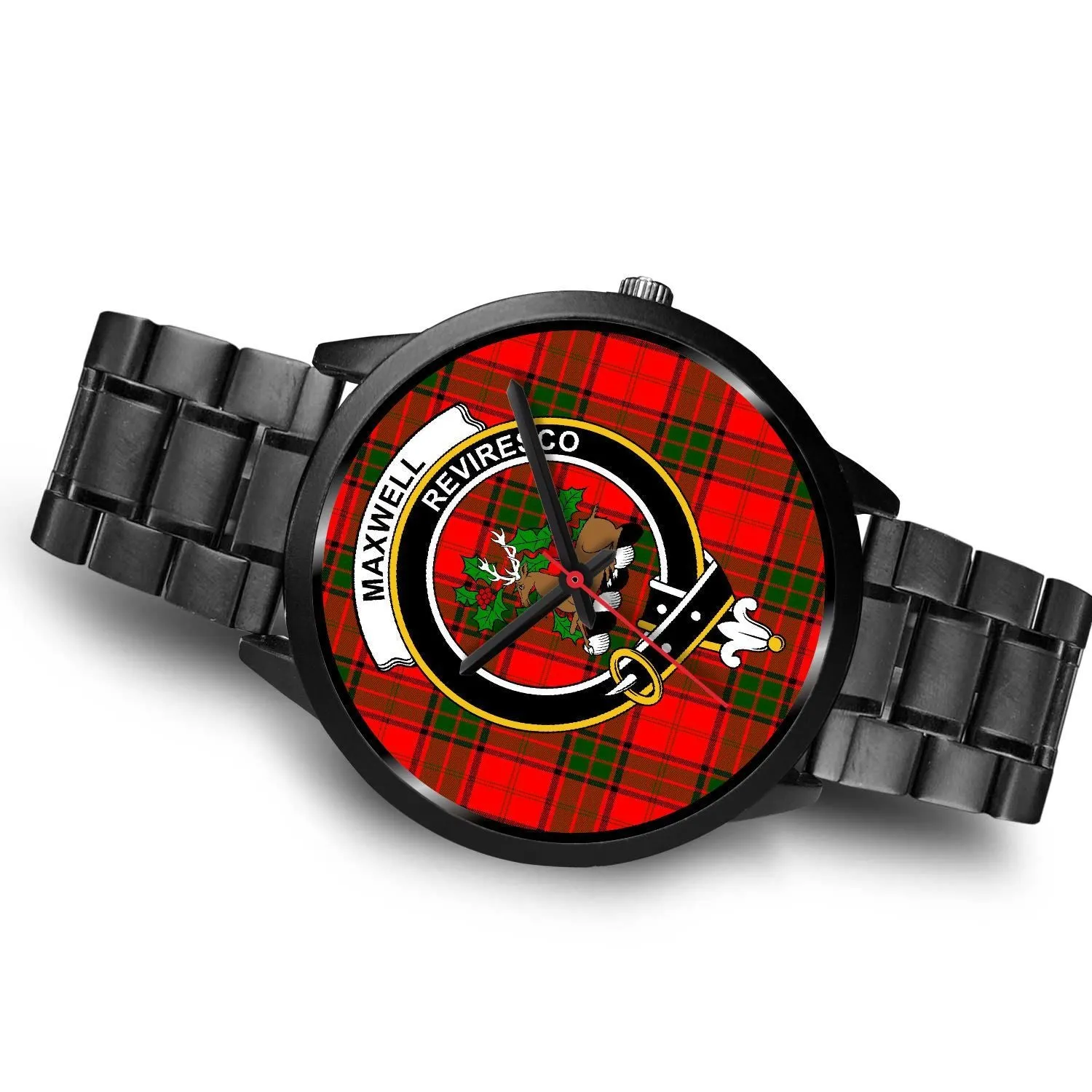 Maxwell Modern Clan Badge Tartan Black Watch