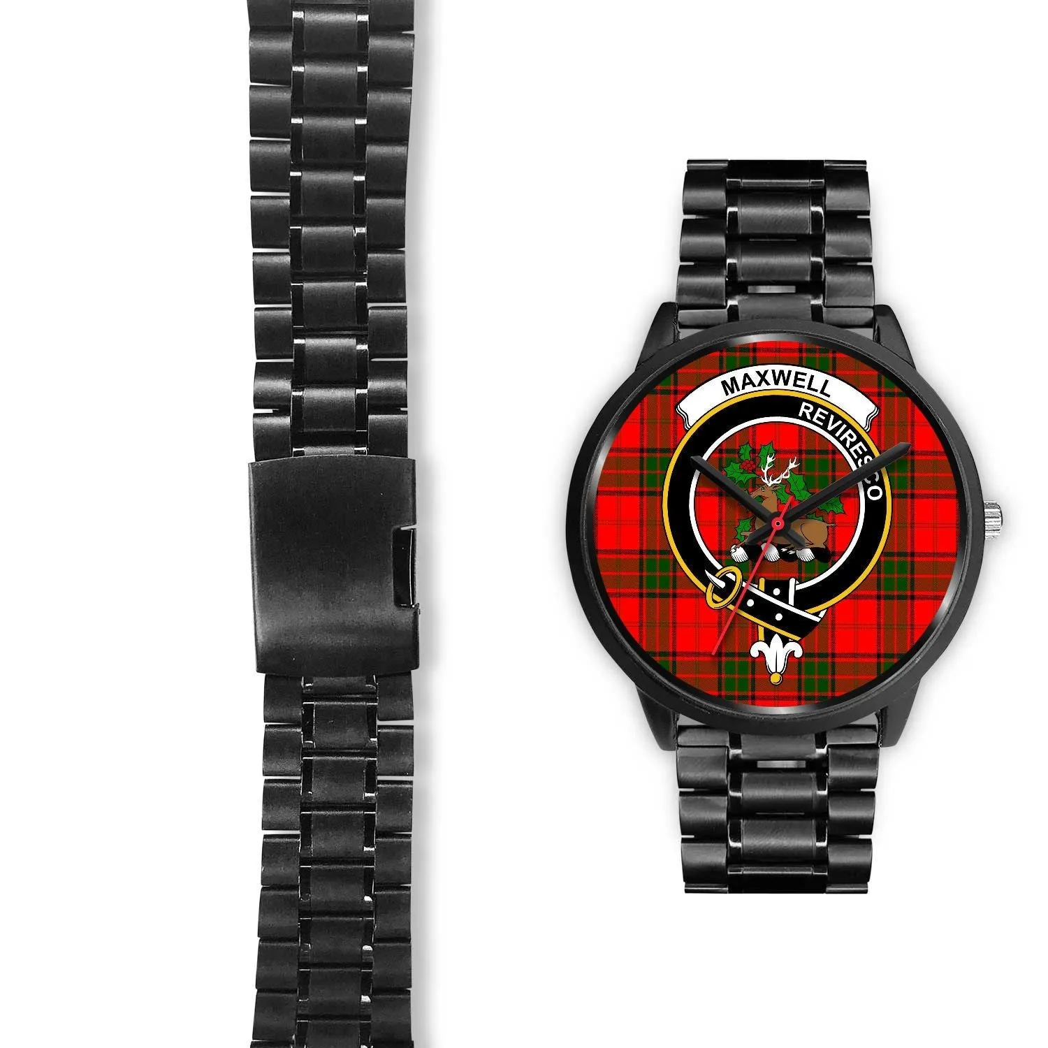 Maxwell Modern Clan Badge Tartan Black Watch