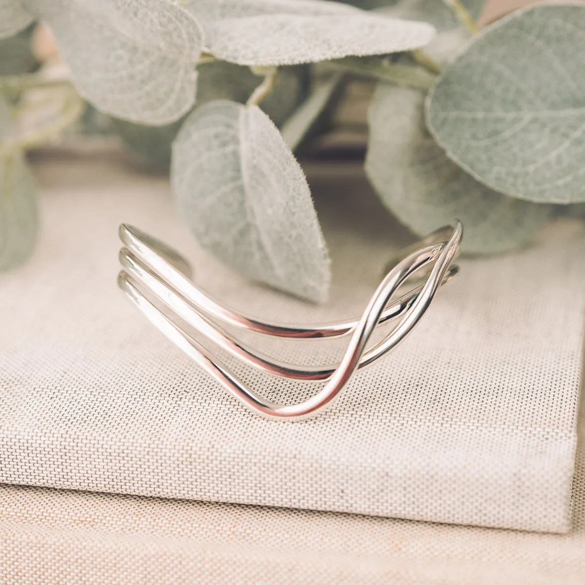 Melody Silver Cuff