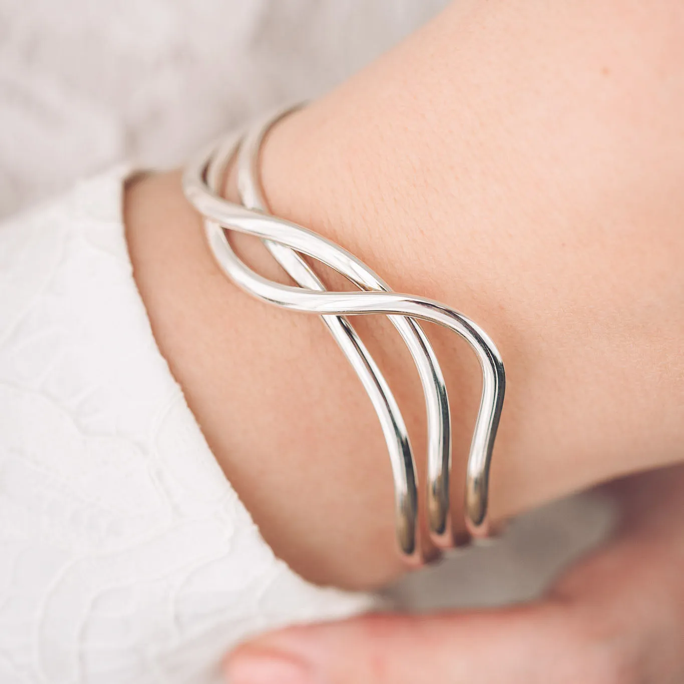 Melody Silver Cuff