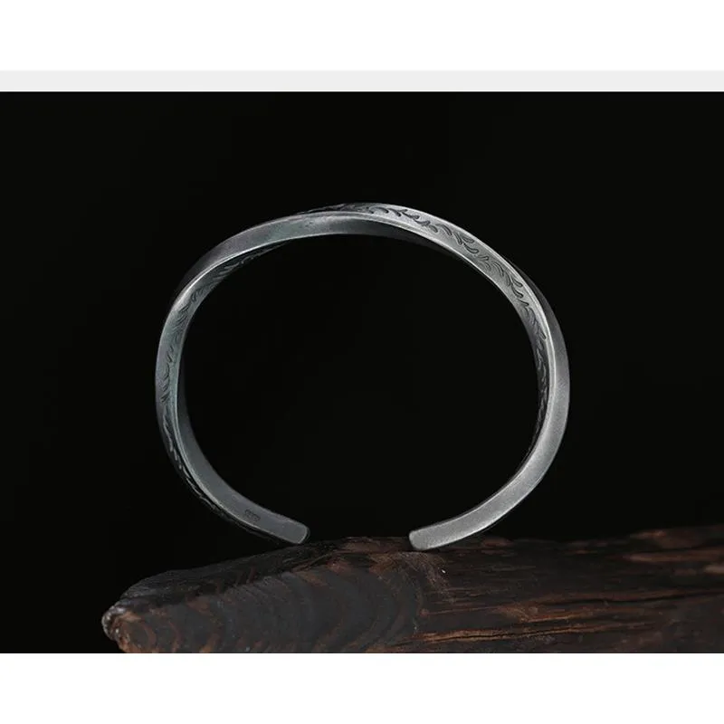 Men's Mobius Bracelet Ring Cuff Bracelet 64016409L