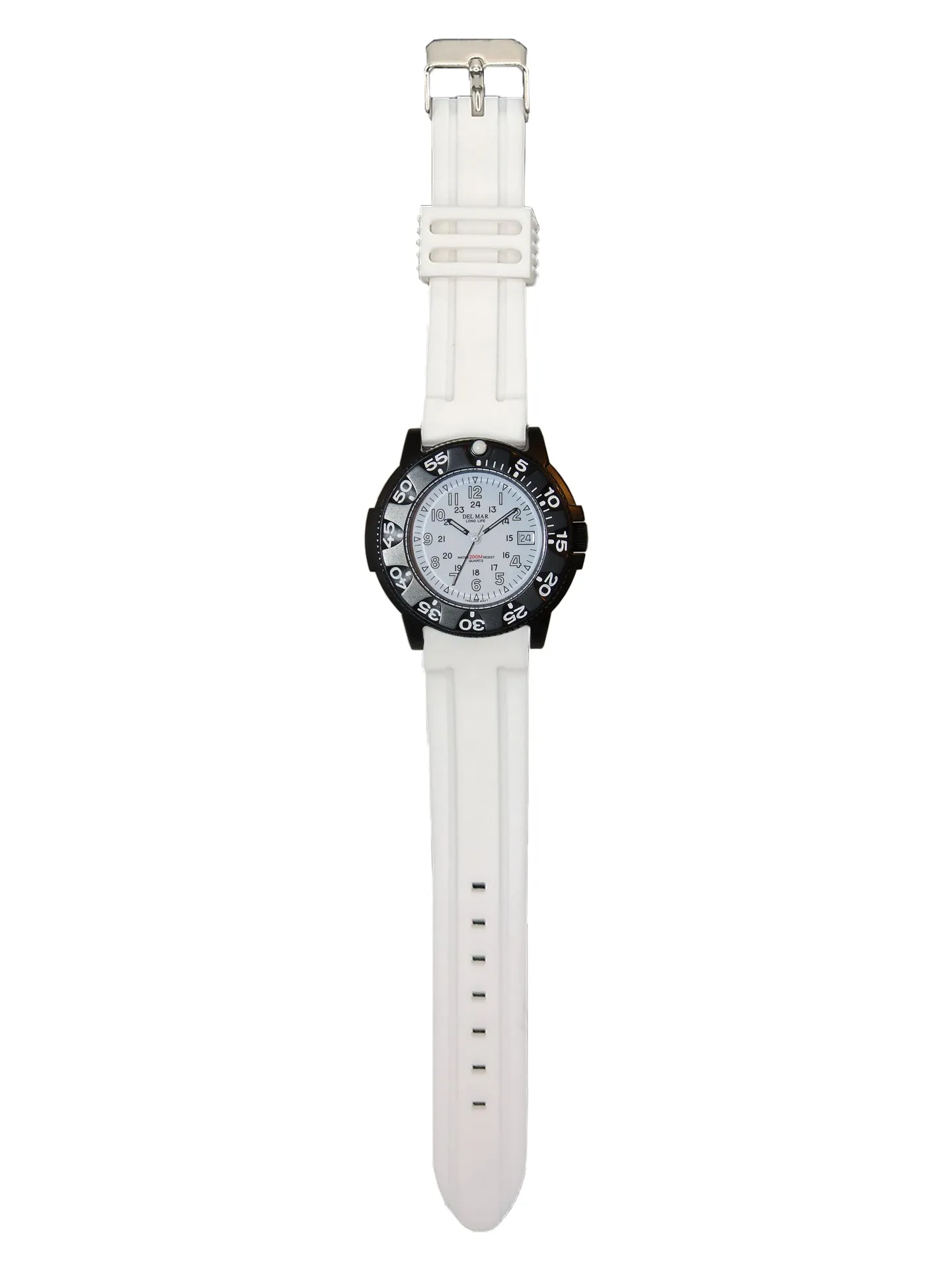 Men's Sand Key Dive 200 M White Face & Watch Strap #50385