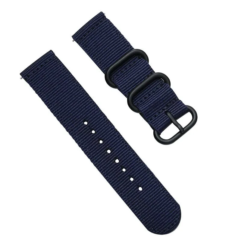 Nato Nylon Watch Straps Compatible with the Xiaomi Watch 2 46mm