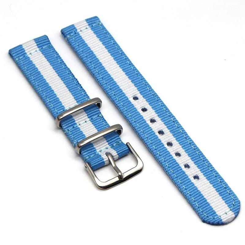 Nato Nylon Watch Straps Compatible with the Xiaomi Watch 2 46mm