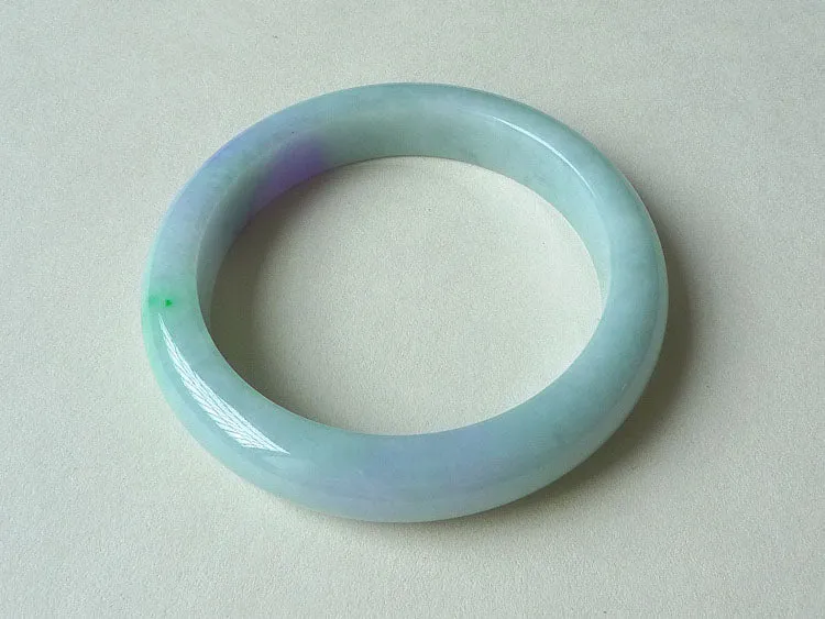 Natural Jade Bangle Jadeite Bangle Internal Diameter 56.5mm BER125