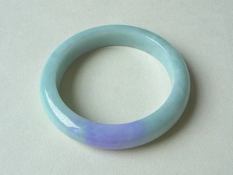 Natural Jade Bangle Jadeite Bangle Internal Diameter 56.5mm BER125