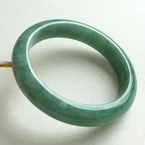 Natural Jade Bangle Jadeite Bangle Internal Diameter 58.5mm BER031