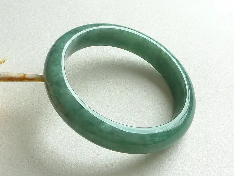 Natural Jade Bangle Jadeite Bangle Internal Diameter 58.5mm BER031