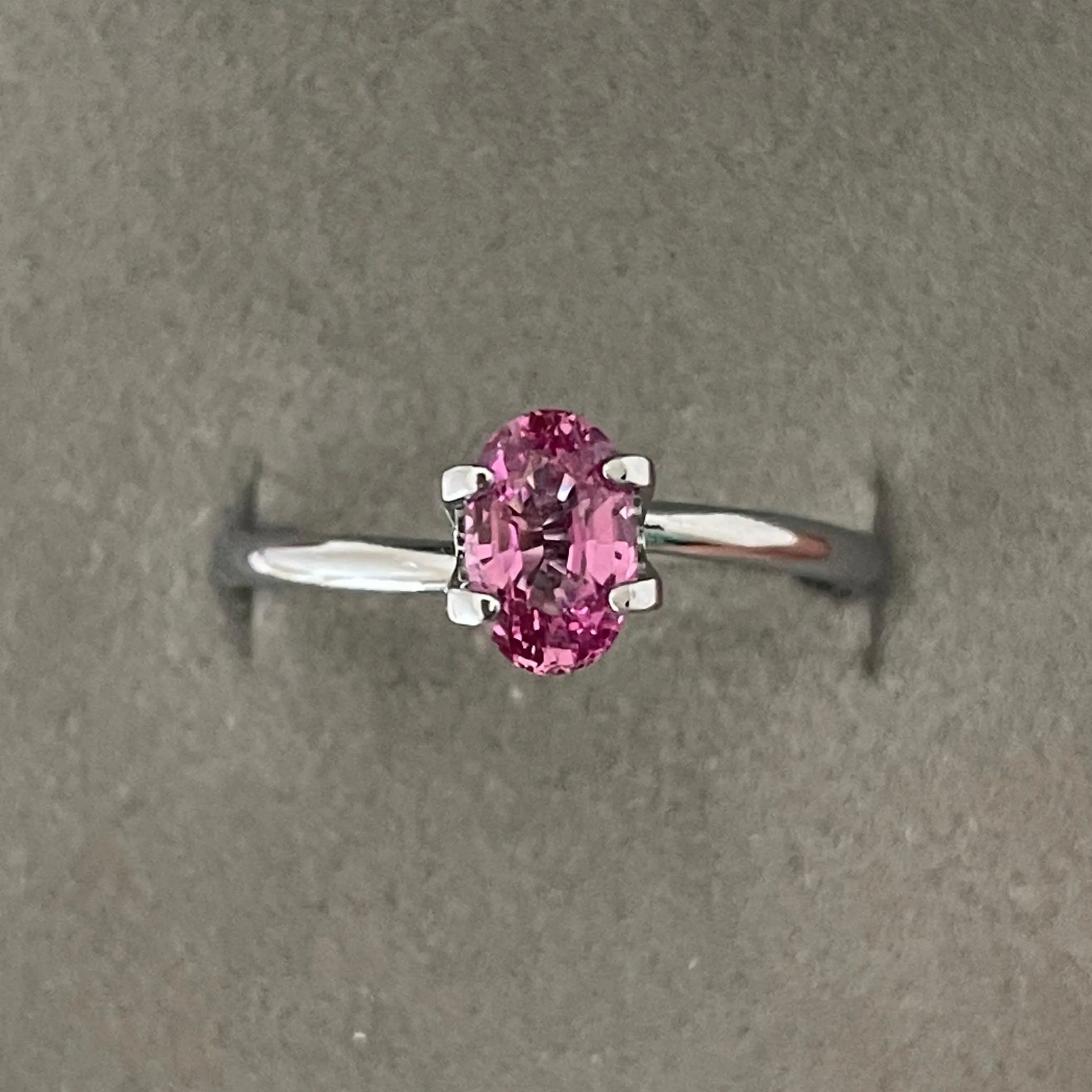 Natural Pink Sapphire| 1.07 Ct| Engagement Ring| Loose Pink Sapphire| Natural Sapphire| Certified Loose Gemstone| Gift