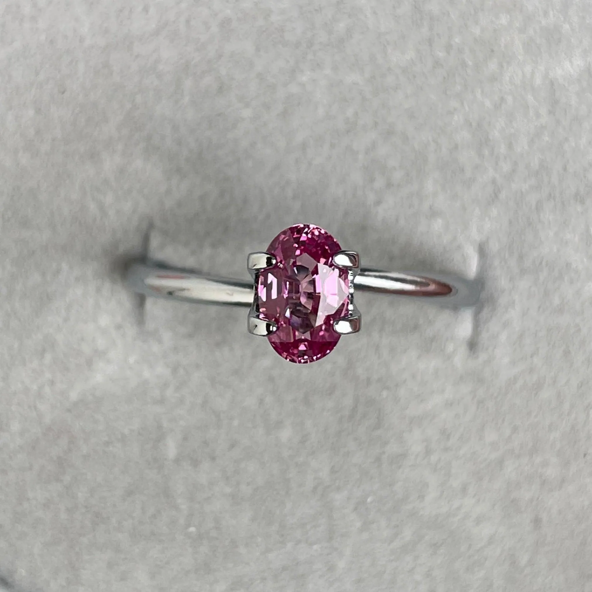 Natural Pink Sapphire| 1.07 Ct| Engagement Ring| Loose Pink Sapphire| Natural Sapphire| Certified Loose Gemstone| Gift