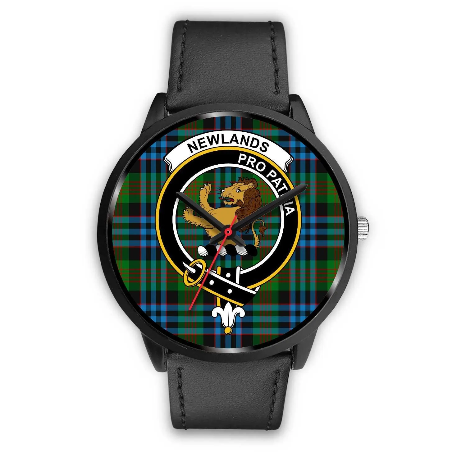 Newlands Clan Badge Tartan Black Watch