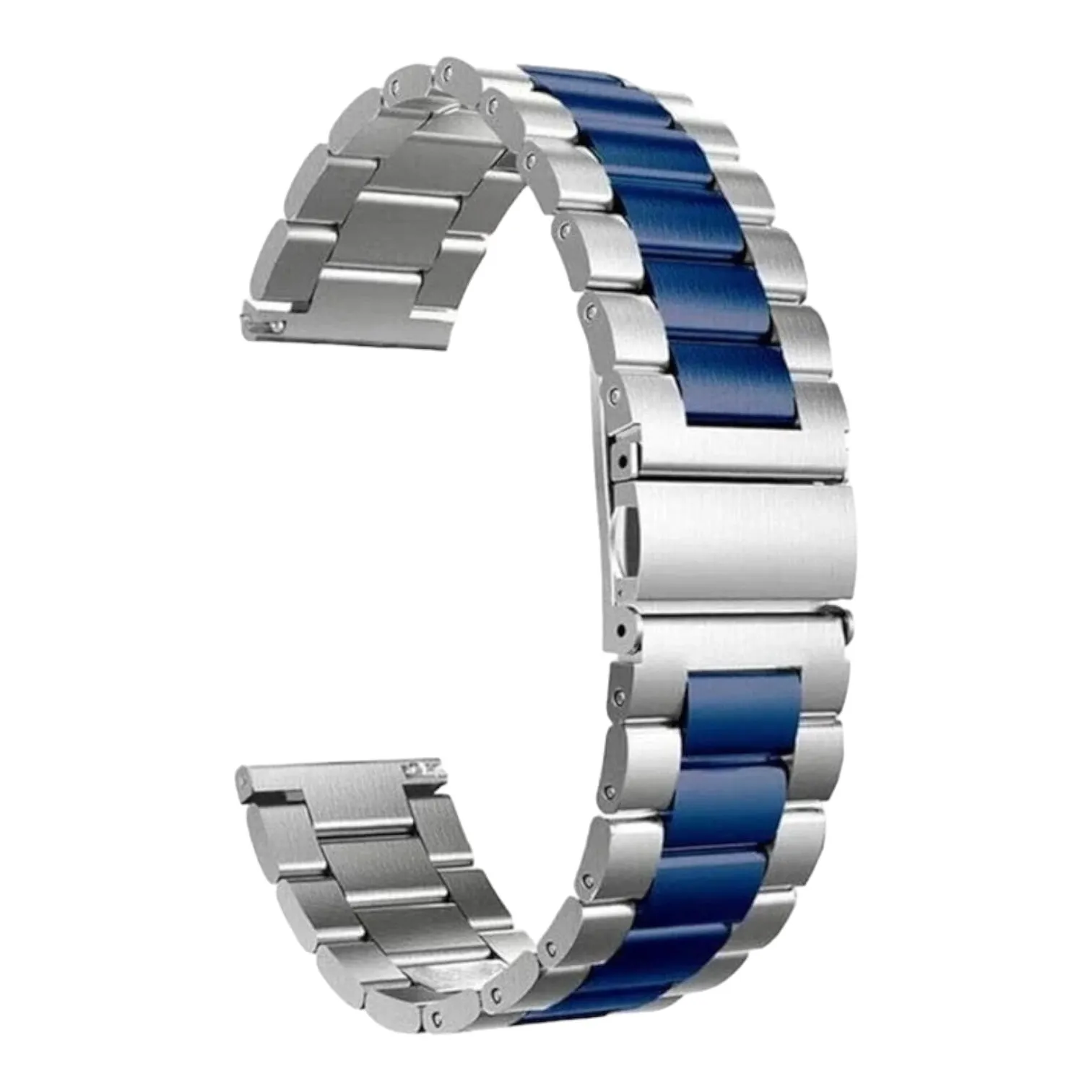 Olympic 22mm Range Stainless Steel Link Watch Strap