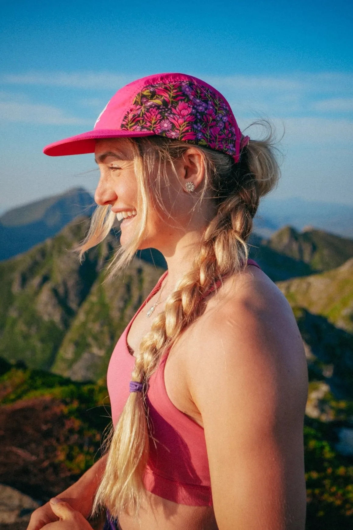 Paintbrush   Asters // 5 Panel Hat