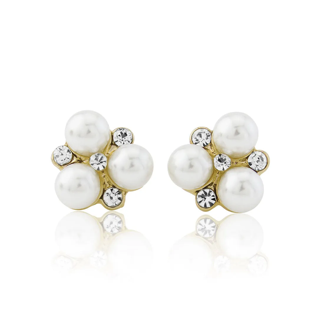 Pearls of Gold Earrings