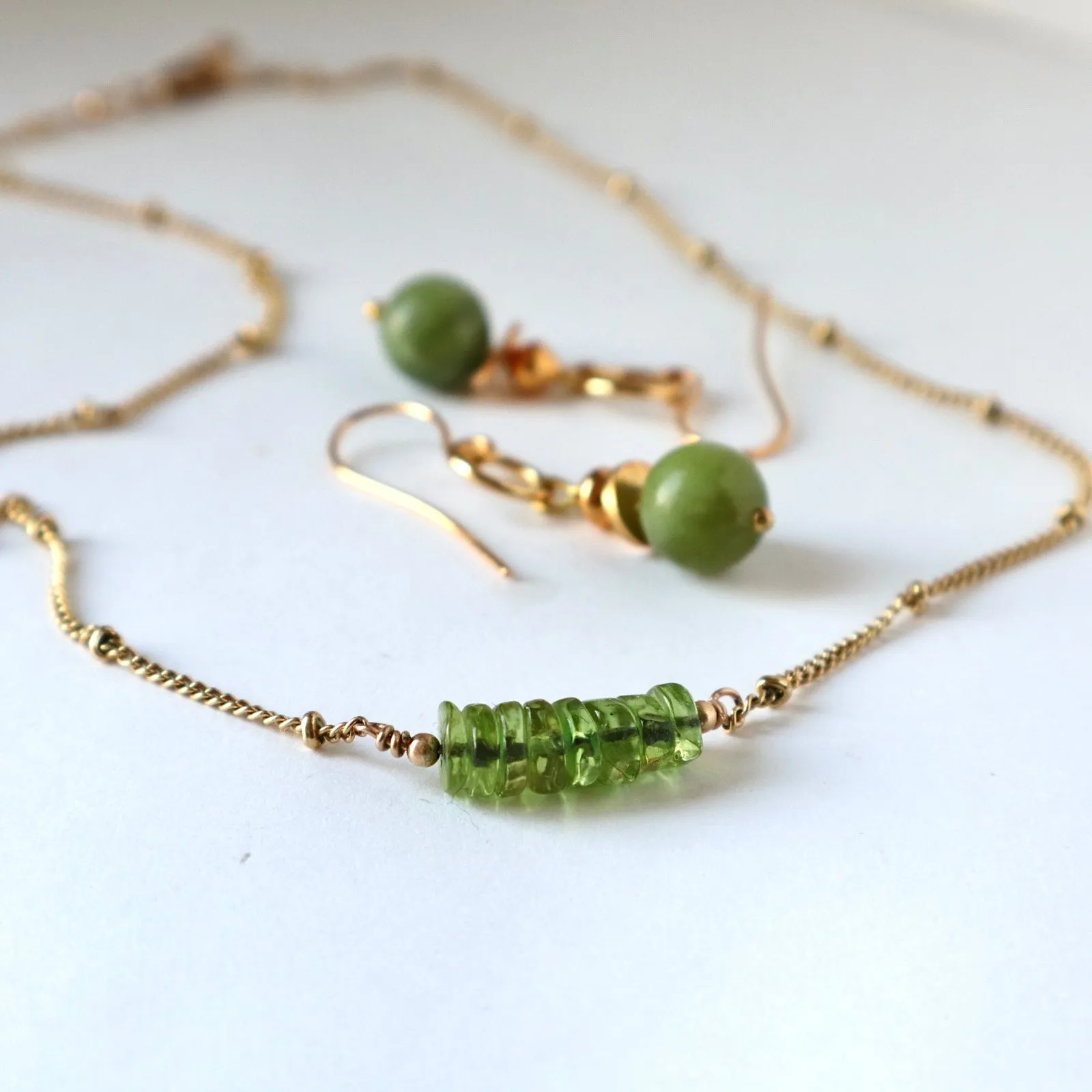 Peridot Necklace