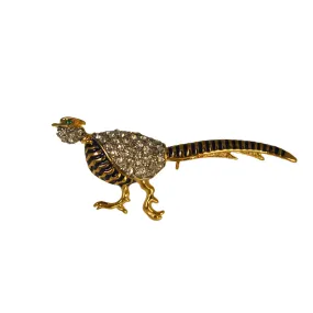 Pheasant Brooch