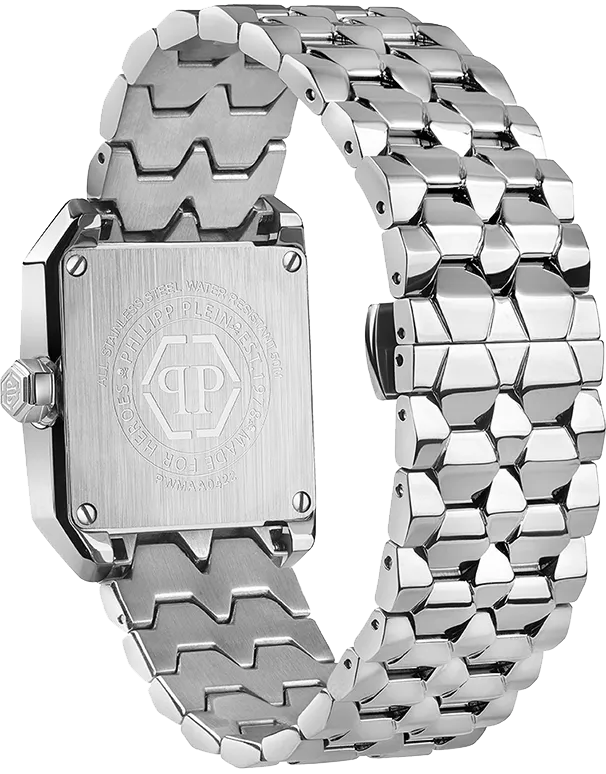 Philipp Plein - Offshore Square Crystal Quartz 38mm Watch - PWMAA0422 - 788120