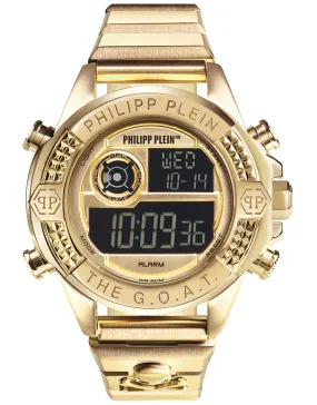 Philipp Plein - The Goat Digital Gold Tone 44mm Watch - PWFAA0321 - 788093