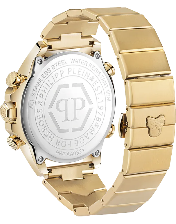 Philipp Plein - The Goat Digital Gold Tone 44mm Watch - PWFAA0321 - 788093