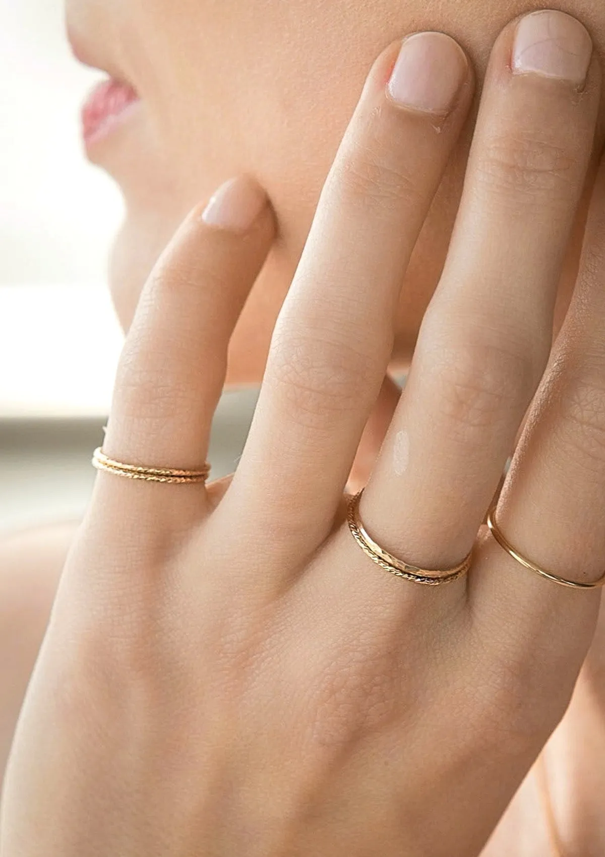 Plain Stacking Ring